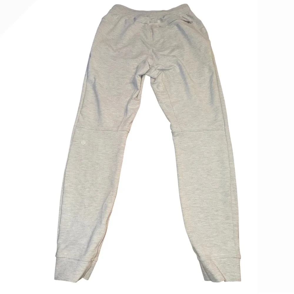 Lululemon Men's City‎ Sweat Gray Jogger Pants Size XS Athleisure Gym Drawstring